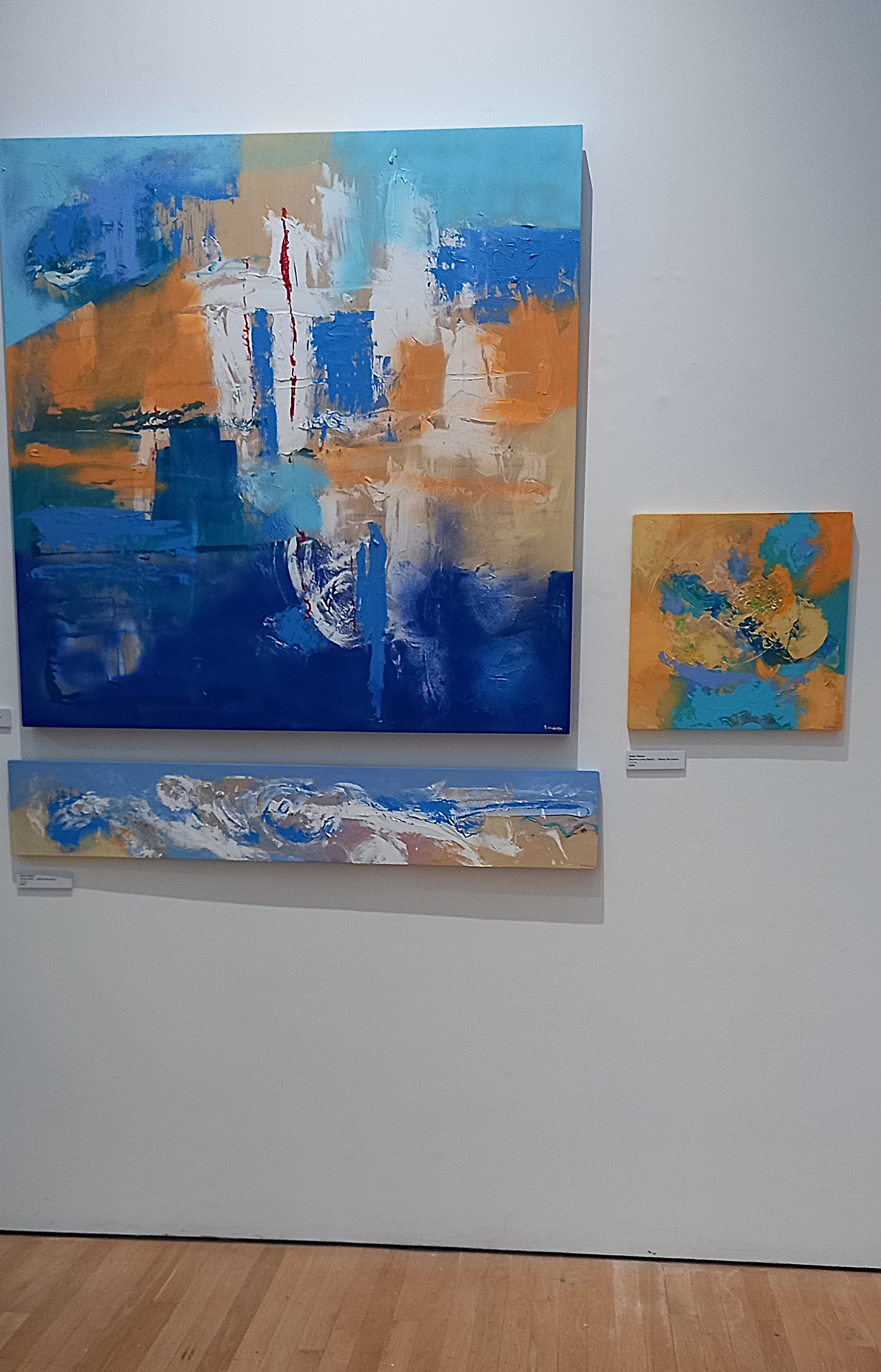 Stella Hidden's work in exhibition, The Courtyard 2026