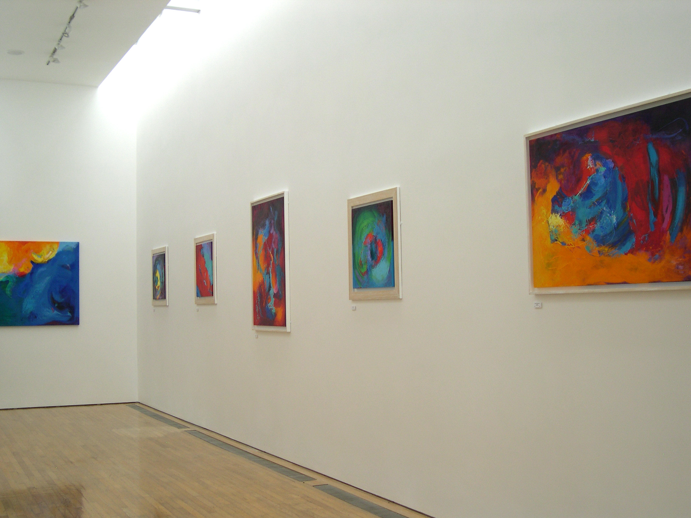 Stella Hidden's work in exhibition, The Courtyard, Hereford