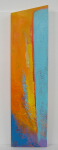 Stella Hidden's colourful acrylic abstract painting 'Bayou Blues'
