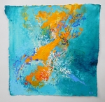 Stella Hidden's colorful acrylic abstract painting 'Melody 8'