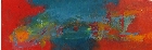 Stella Hidden's colorful acrylic abstract painting 'Mirage'