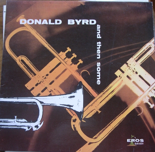 Leslie Hidden commercial art record sleeve for Donald Byrd