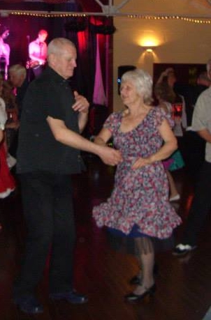 Stella Hidden loves to dance - jive 